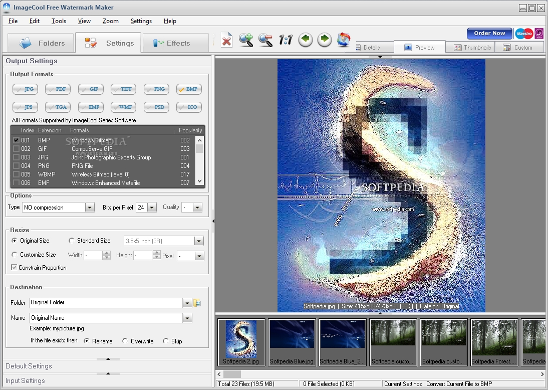 cfree watermark maker and remover